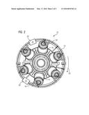 COMBUSTION SYSTEM OF A FLOW ENGINE AND METHOD FOR DETERMINING A DIMENSION     OF A RESONATOR CAVITY diagram and image