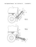 VEHICLE EQUIPPED WITH A DOOR PROTECTION DEVICE ENSURING AN OPTIMIZATION OF     THE OPENING CLEARANCE diagram and image