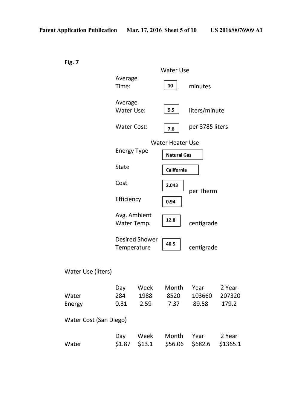 Water Use Monitoring Apparatus - diagram, schematic, and image 06