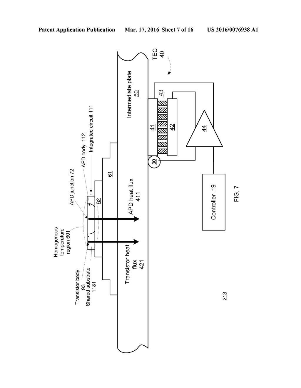 METHOD AND DEVICE FOR CONTROL OF AVALANCHE PHOTO-DIODE CHARACTERISTICS FOR     HIGH SPEED AND HIGH GAIN APPLICATIONS - diagram, schematic, and image 08