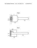 ELECTRODE FOR ELECTROCHEMICAL MEASUREMENT, ELECTROLYSIS CELL FOR     ELECTROCHEMICAL MEASUREMENT, ANALYZER FOR ELECTROCHEMICAL MEASUREMENT,     AND METHODS FOR PRODUCING SAME diagram and image