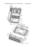 FIBER OPTIC ENCLOSURE FOR RETROFITTING PEDESTALS IN THE FIELD diagram and image