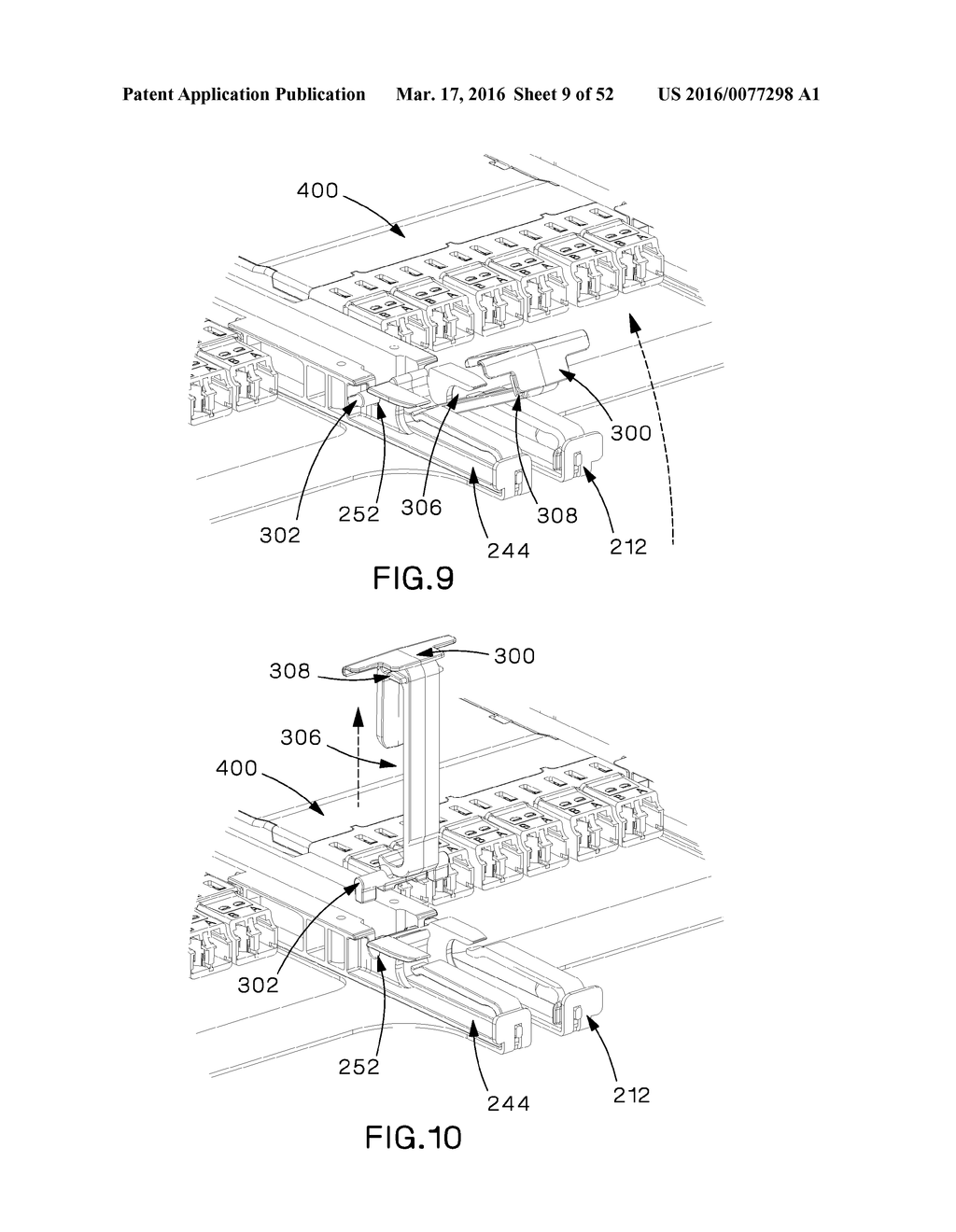 High Density Fiber Enclosure and Method - diagram, schematic, and image 10