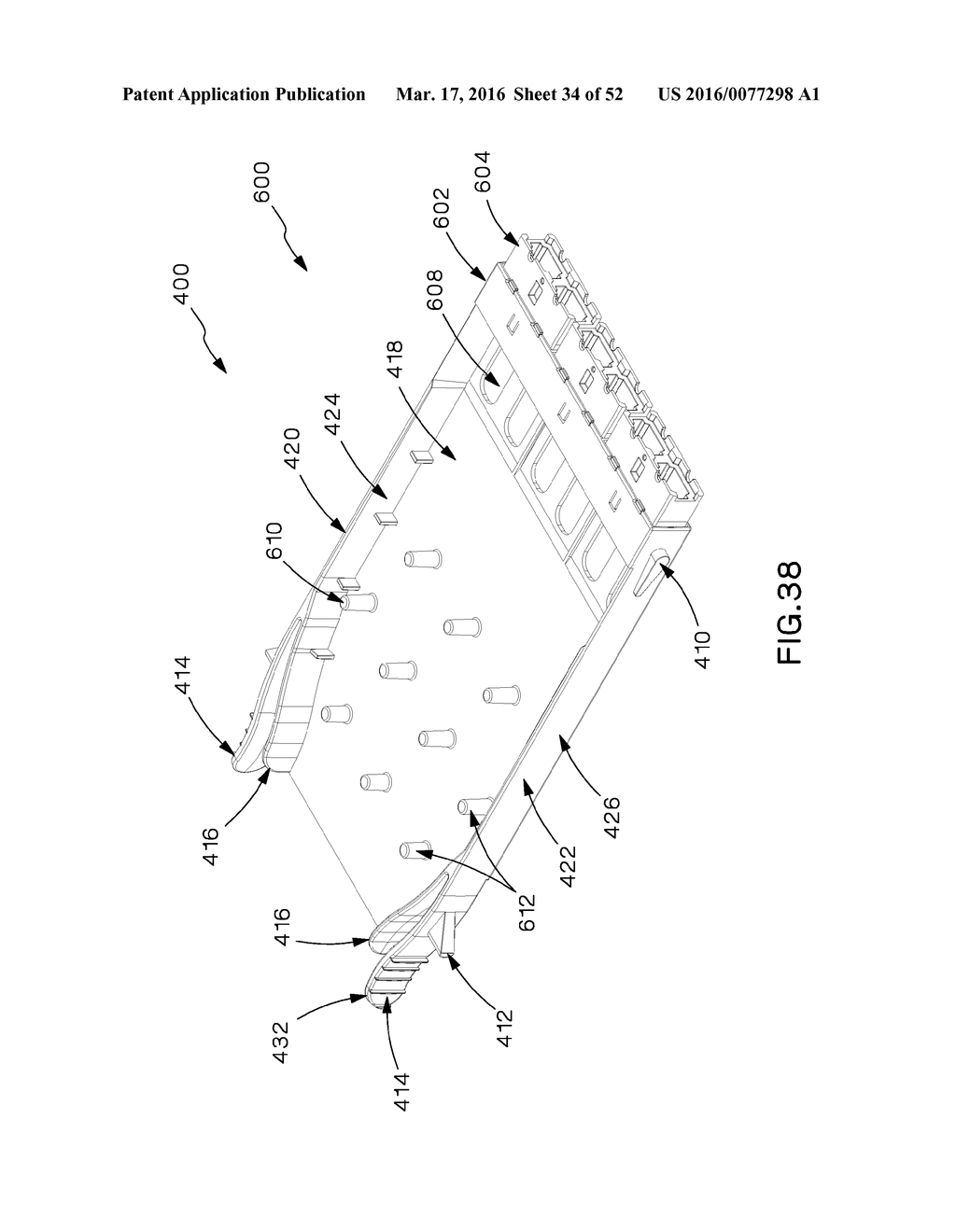 High Density Fiber Enclosure and Method - diagram, schematic, and image 35