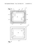 FRAME AND INSERT FOR MOUNTING A MOBILE DEVICE TO A TRIPOD diagram and image