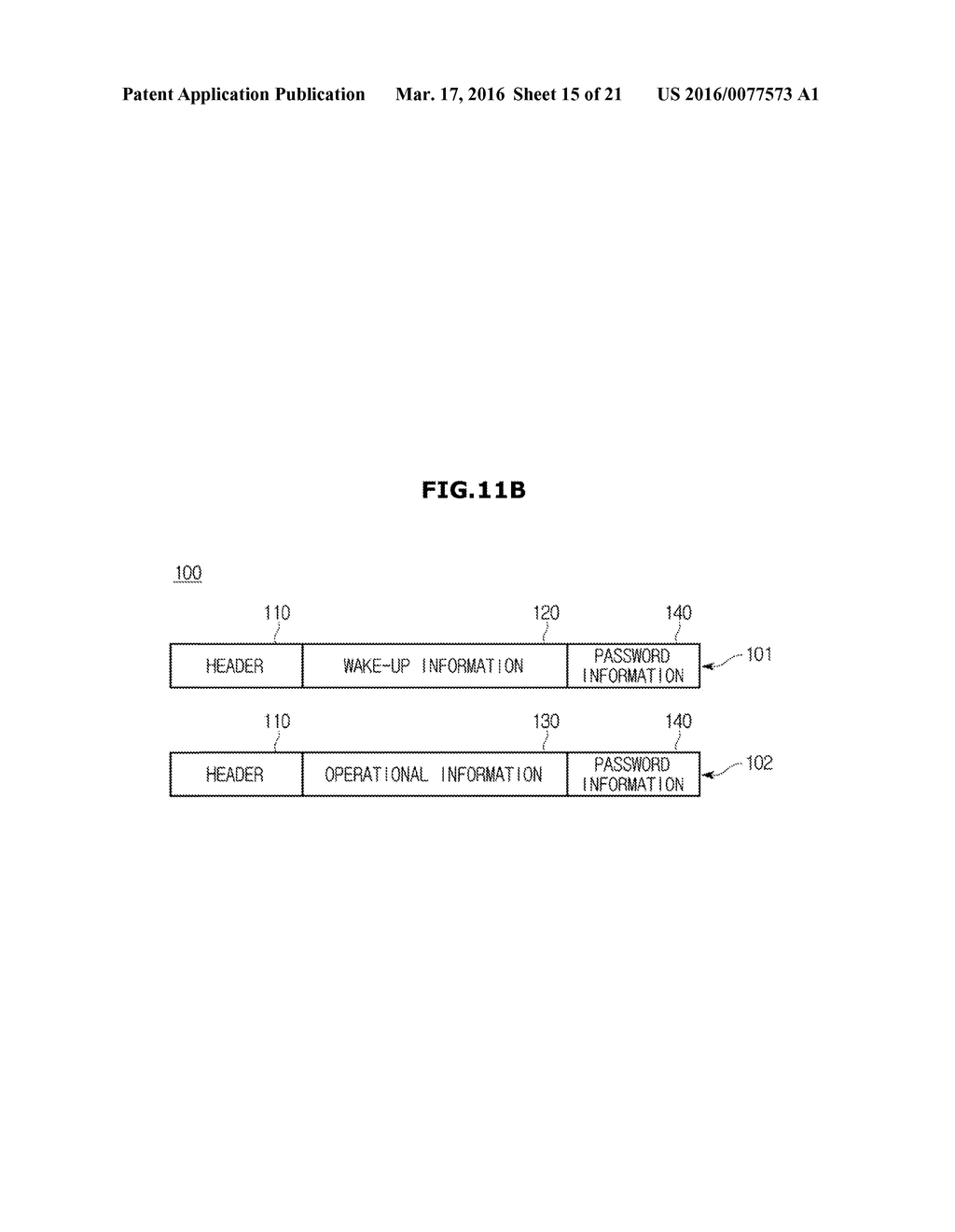 TRANSMISSION APPARATUS AND RECEPTION APPARATUS FOR TRANSMISSION AND     RECEPTION OF WAKE-UP PACKET, AND WAKE-UP SYSTEM AND METHOD - diagram, schematic, and image 16