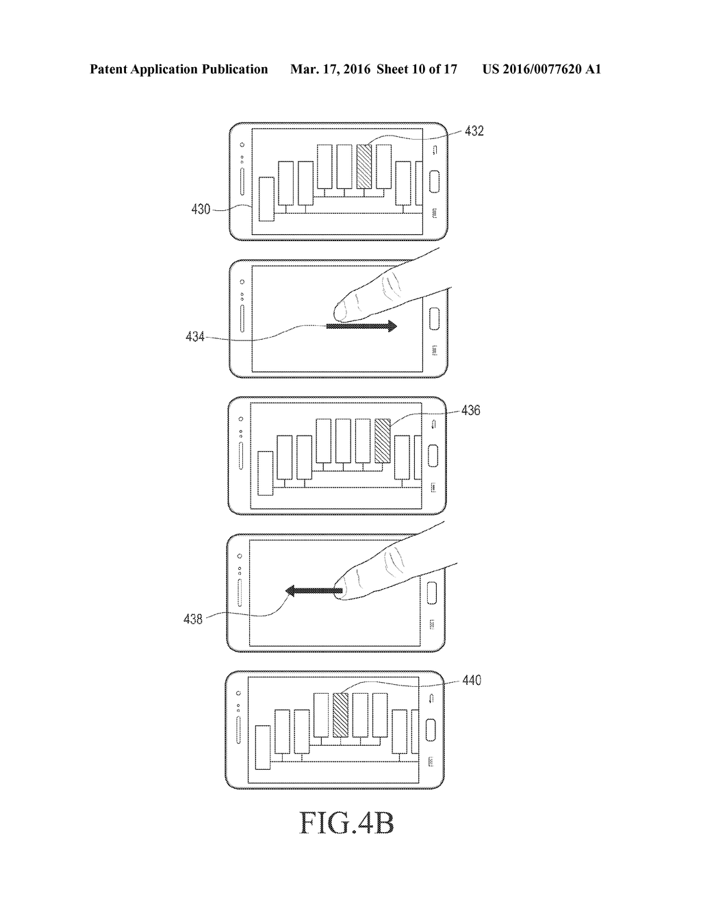 METHOD AND APPARATUS FOR CONTROLLING ELECTRONIC DEVICE USING TOUCH INPUT - diagram, schematic, and image 11