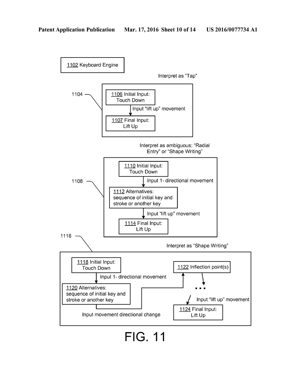 DISAMBIGUATION OF KEYBOARD INPUT - diagram, schematic, and image 11