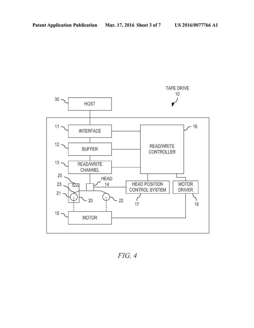 Tape Storage Device and Writing Method Therefor - diagram, schematic, and image 04