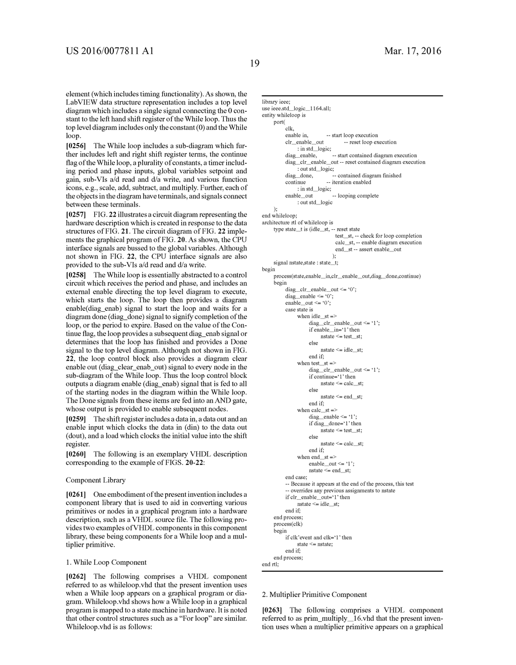 Graphical Development and Deployment of Parallel Floating-Point Math     Functionality on a System  with Heterogeneous Hardware Components - diagram, schematic, and image 48