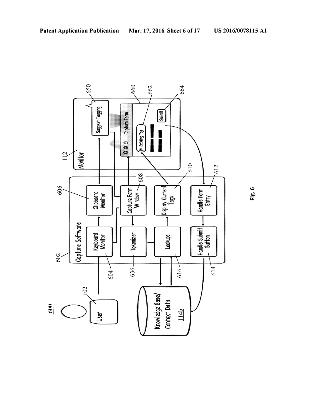 Interactive System and Method for Processing On-Screen Items of Textual     Interest - diagram, schematic, and image 07