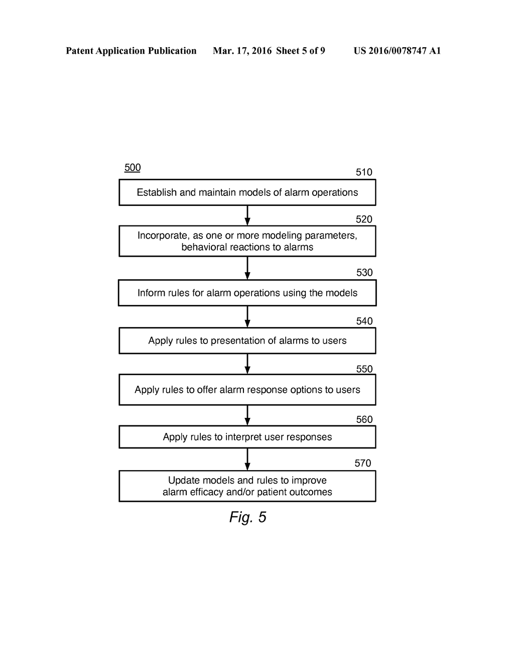 INTELLIGENT PRESENTATION OF ALARMS AND MESSAGES IN MOBILE HEALTH SYSTEMS - diagram, schematic, and image 06