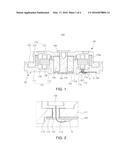 BASE MEMBER, SPINDLE MOTOR HAVING THE SAME, AND RECORDING DISK DRIVING     DEVICE diagram and image