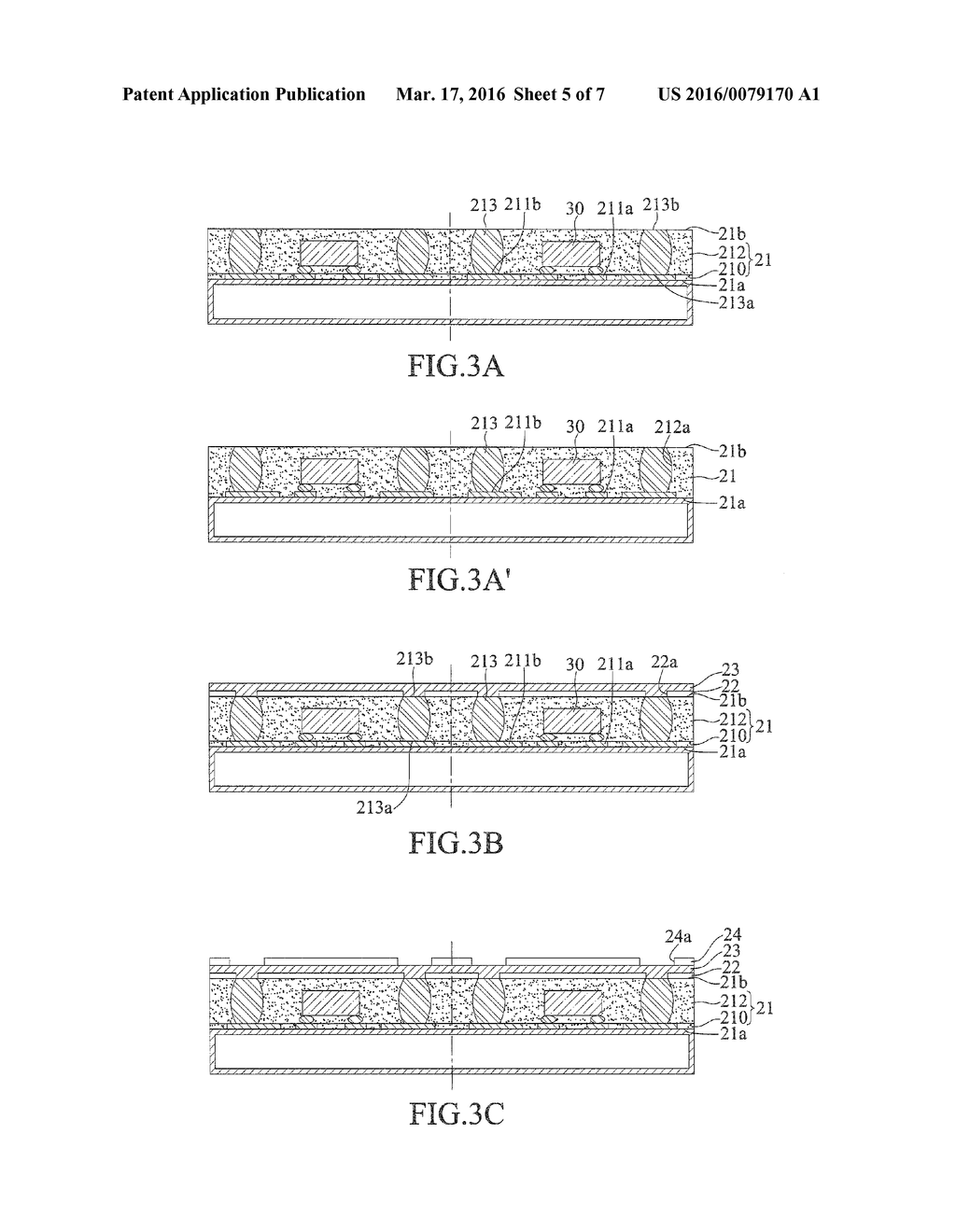 SEMICONDUCTOR PACKAGE STRUCTURE AND METHOD OF FABRICATING THE SAME - diagram, schematic, and image 06