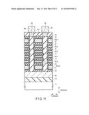 NONVOLATILE SEMICONDUCTOR MEMORY DEVICE AND METHOD OF MANUFACTURING THE     SAME diagram and image