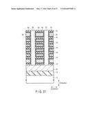 NONVOLATILE SEMICONDUCTOR MEMORY DEVICE AND METHOD OF MANUFACTURING THE     SAME diagram and image