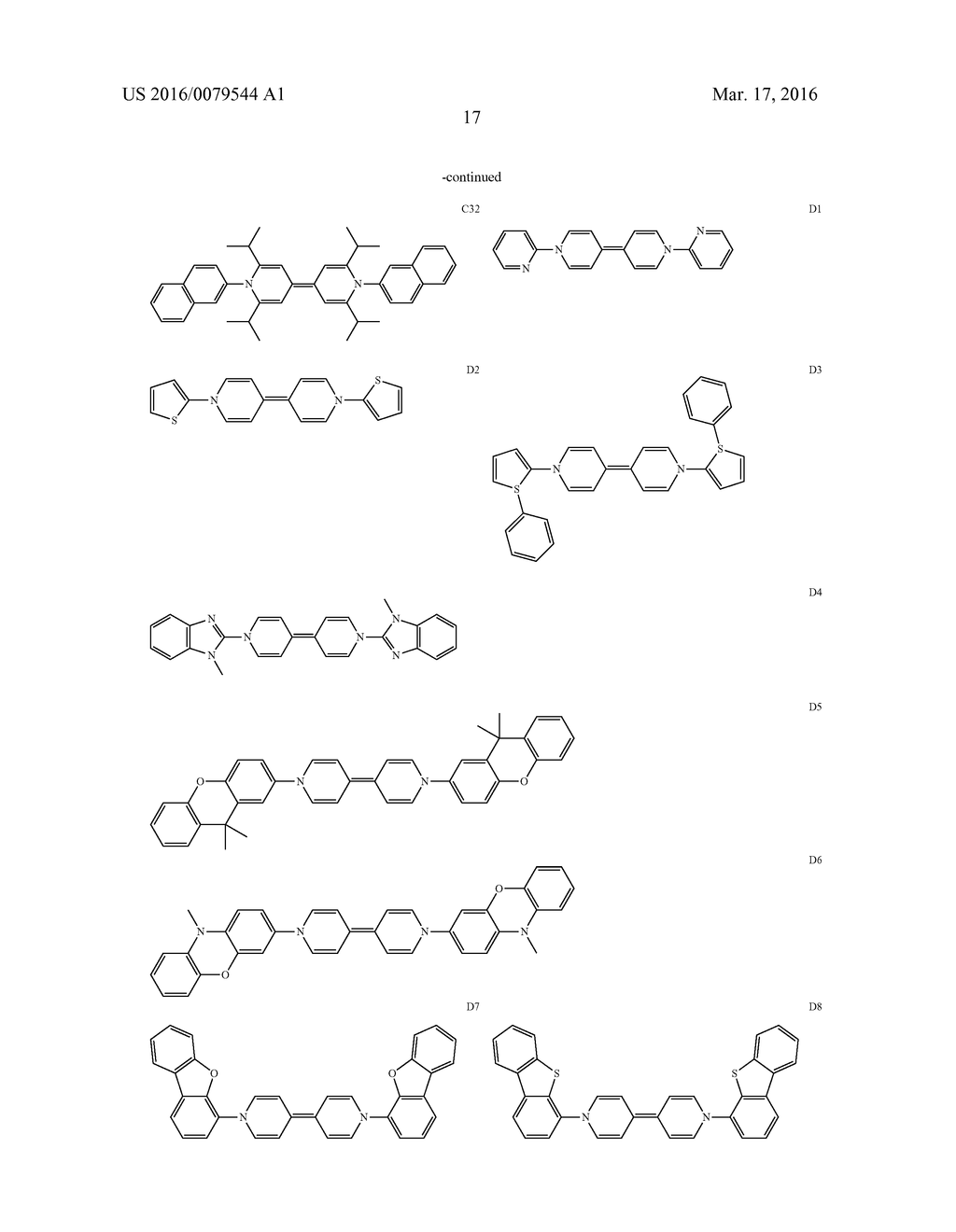 ORGANIC LIGHT EMITTING ELEMENT - diagram, schematic, and image 21