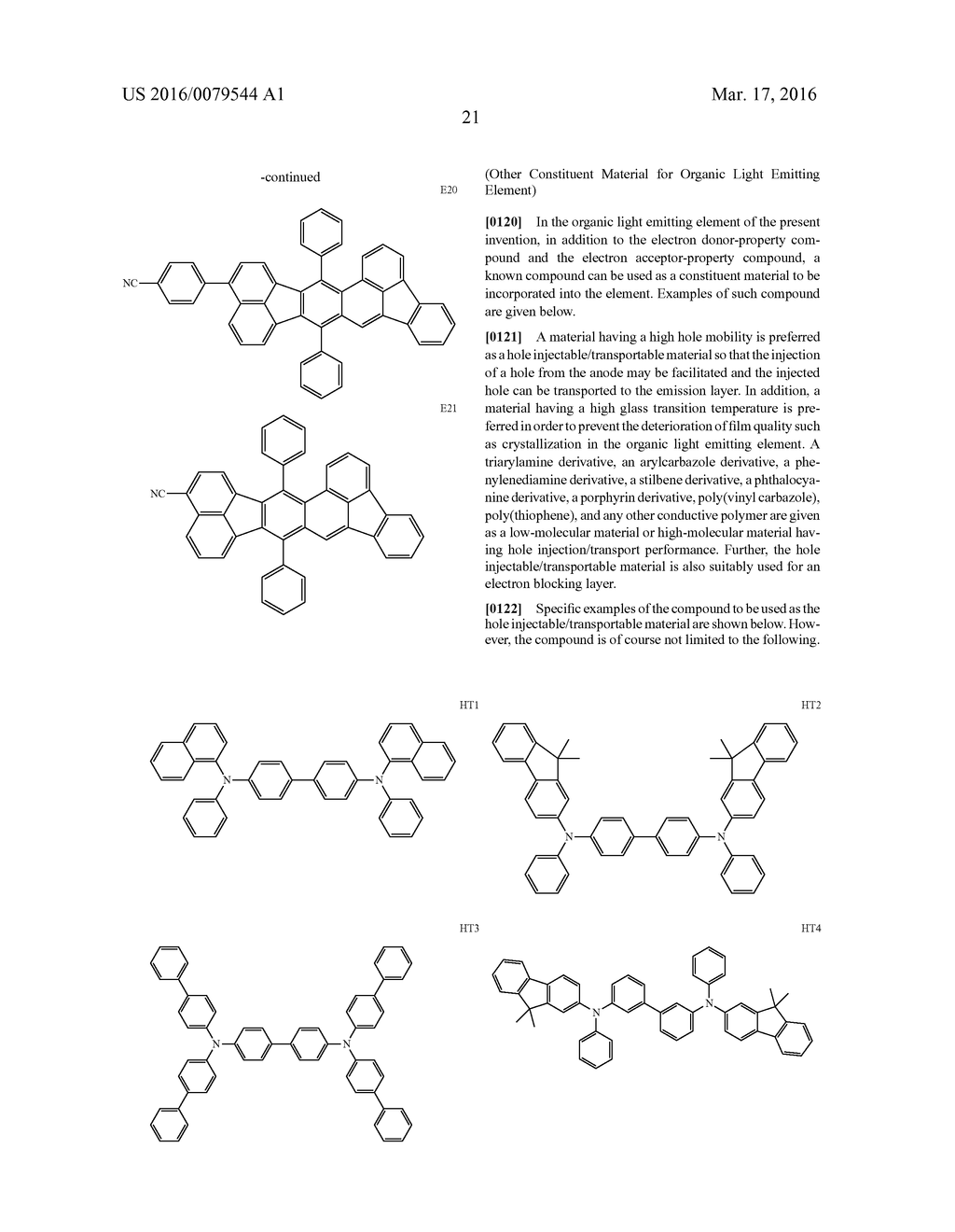 ORGANIC LIGHT EMITTING ELEMENT - diagram, schematic, and image 25