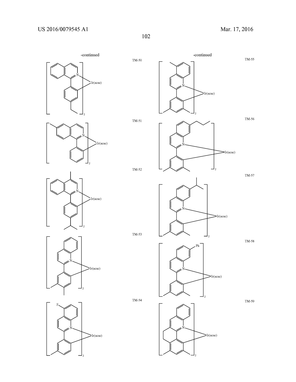 Organic Electroluminescence Device - diagram, schematic, and image 104