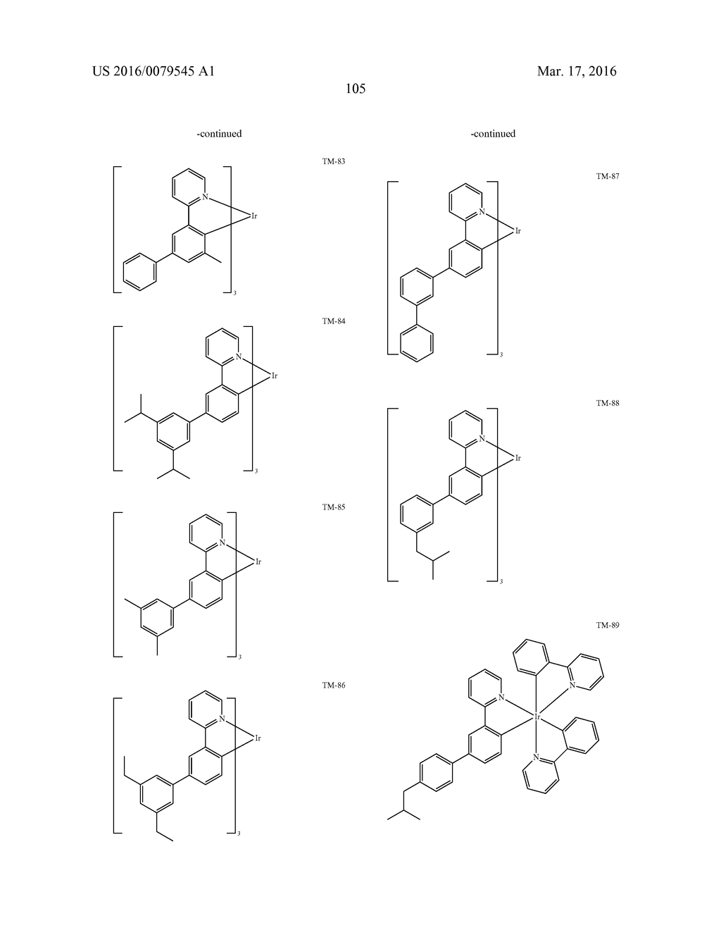 Organic Electroluminescence Device - diagram, schematic, and image 107