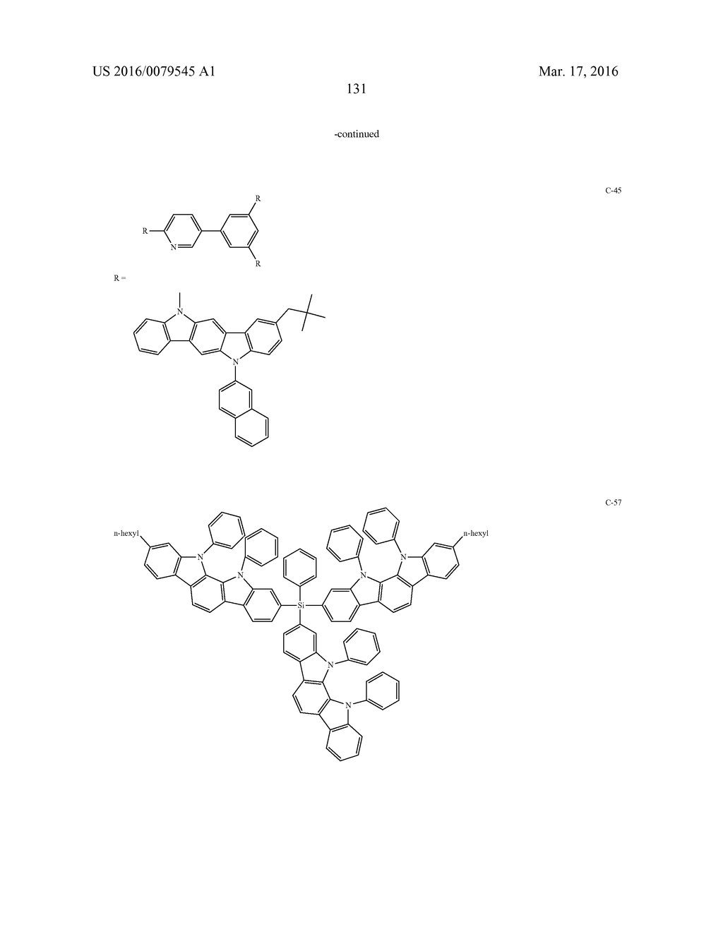 Organic Electroluminescence Device - diagram, schematic, and image 133