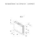 WATER-COOLED BATTERY MODULE AND WATER-COOLED BATTERY COOLING APPARATUS     USING THE SAME diagram and image