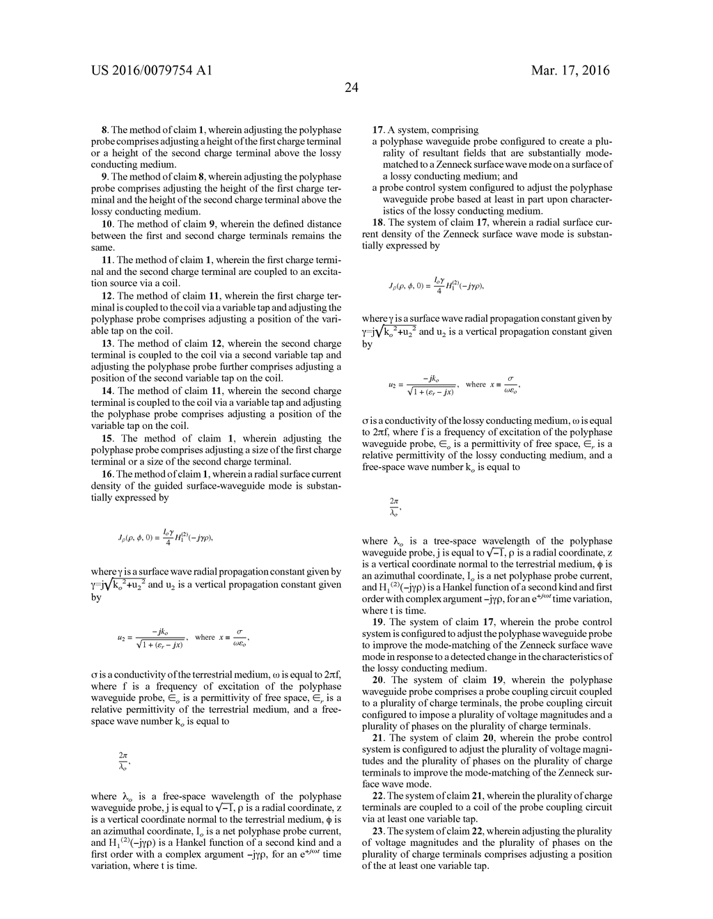 ADAPTATION OF POLYPHASE WAVEGUIDE PROBES - diagram, schematic, and image 54