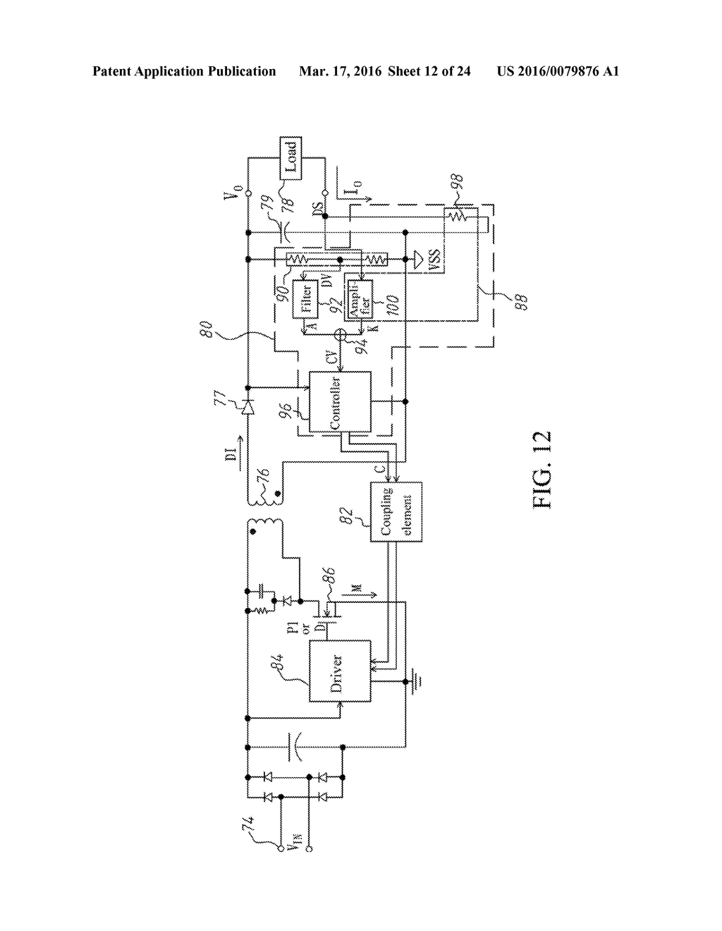 CONSTANT ON-TIME (COT) CONTROL IN ISOLATED CONVERTER - diagram, schematic, and image 13