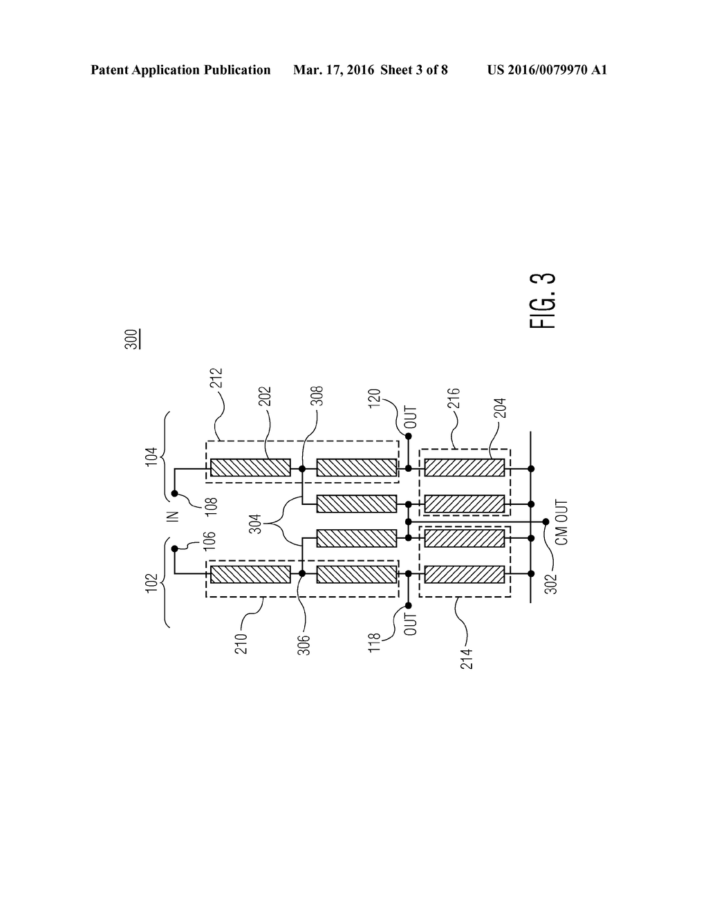 RESISTIVE DIVIDER CIRCUIT FOR A DIFFERENTIAL SIGNAL COMMUNICATIONS     RECEIVER - diagram, schematic, and image 04