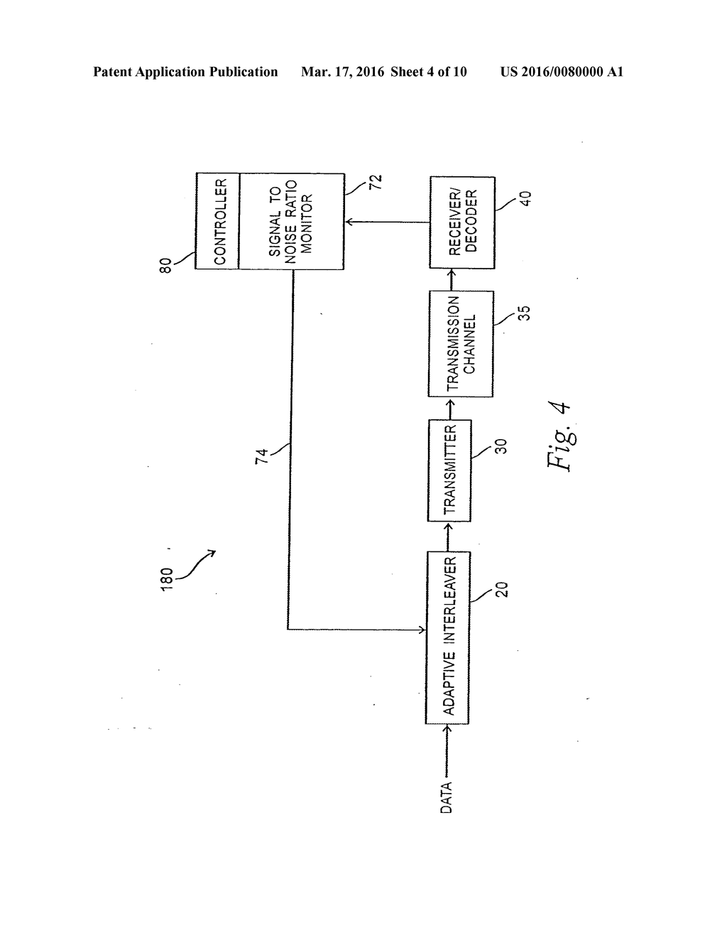 METHOD AND SYSTEM FOR CONTROLLING AN INTERLEAVER - diagram, schematic, and image 05