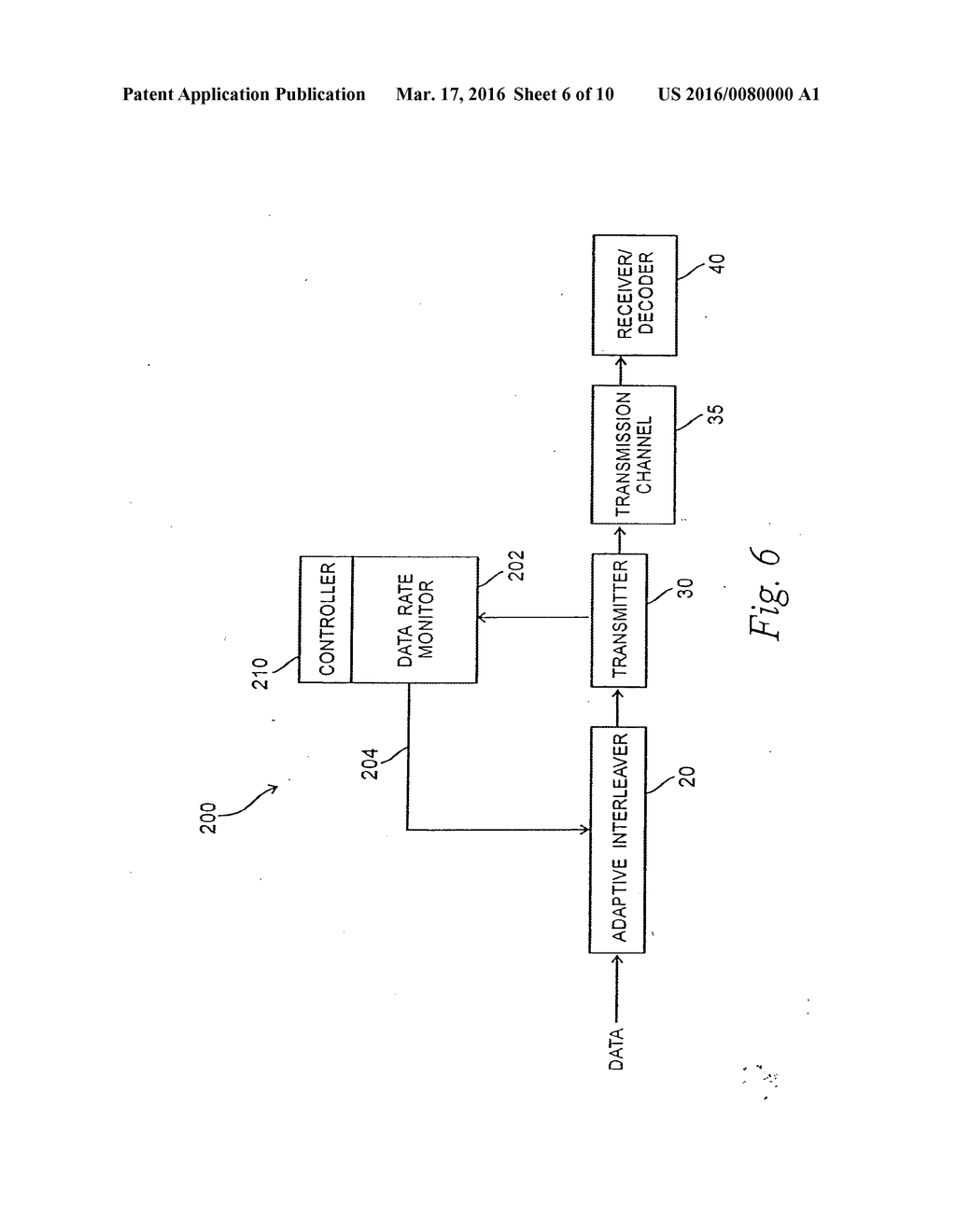 METHOD AND SYSTEM FOR CONTROLLING AN INTERLEAVER - diagram, schematic, and image 07