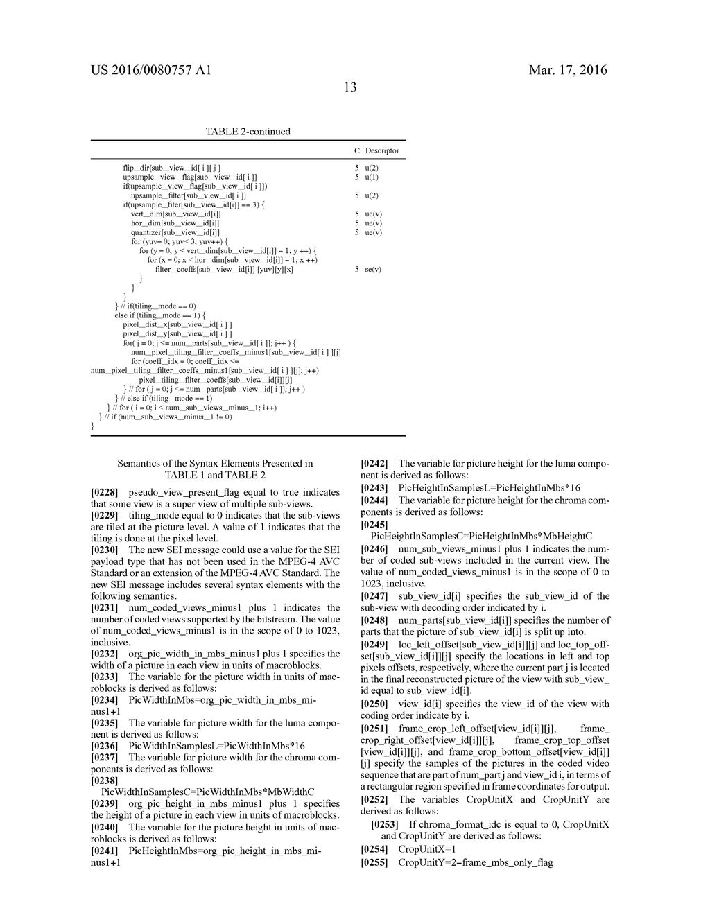 TILING IN VIDEO ENCODING AND DECODING - diagram, schematic, and image 42