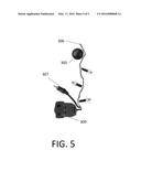 Wireless Strand Speakers With Additional Lighting Feature diagram and image