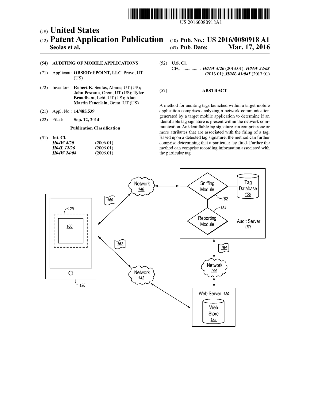 AUDITING OF MOBILE APPLICATIONS - diagram, schematic, and image 01