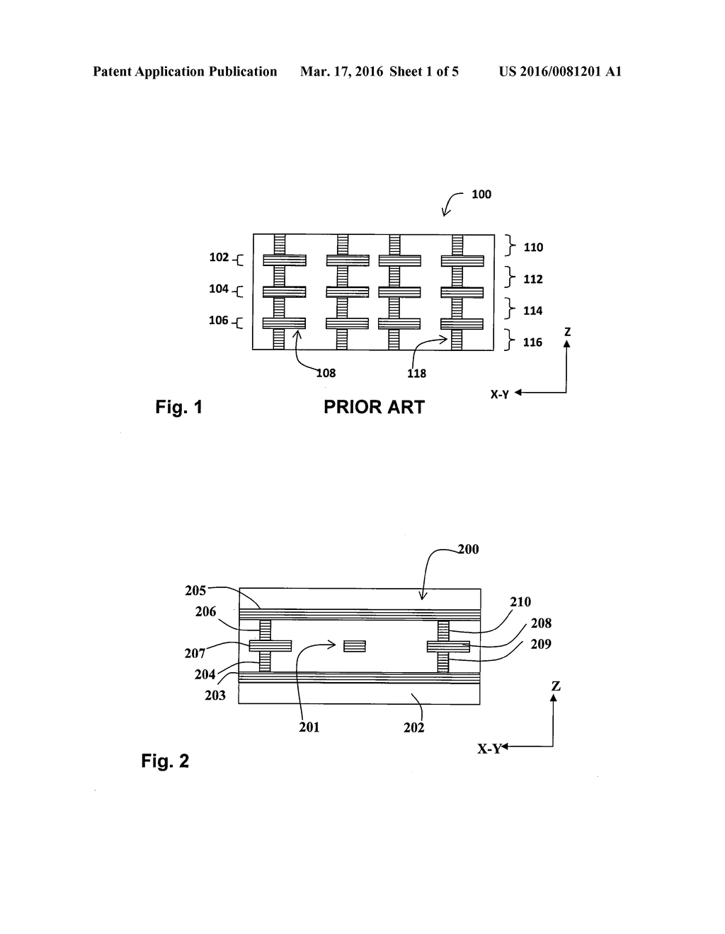 MULTILAYER ELECTRONIC STRUCTURE WITH INTEGRAL FARADAY SHIELDING - diagram, schematic, and image 02