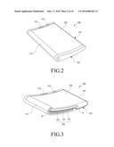 ELECTRONIC DEVICE INCLUDING FLEXIBLE DISPLAY ELEMENT diagram and image