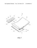 ELECTRONIC DEVICE INCLUDING FLEXIBLE DISPLAY ELEMENT diagram and image