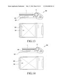 ELECTRONIC DEVICE INCLUDING FLEXIBLE DISPLAY ELEMENT diagram and image