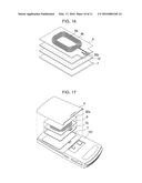 MAGNETIC FIELD SHIELDING SHEET FOR A WIRELESS CHARGER, METHOD FOR     MANUFACTURING SAME, AND RECEIVING APPARATUS FOR A WIRELESS CHARGER USING     THE SHEET diagram and image