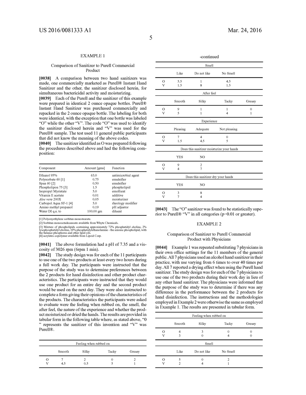 High Alcohol Content Sanitizer - diagram, schematic, and image 06