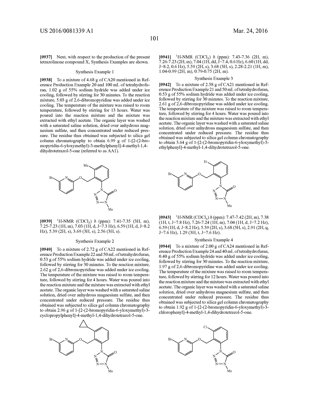 TETRAZOLINONE COMPOUND AND USE OF SAME - diagram, schematic, and image 102