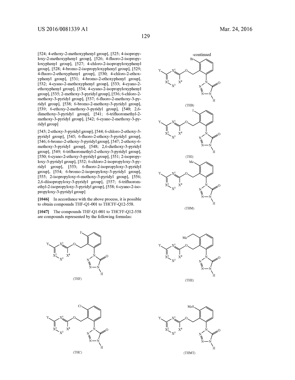 TETRAZOLINONE COMPOUND AND USE OF SAME - diagram, schematic, and image 130