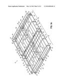 Foldable Bedding Foundation Having L-Shaped Spacers diagram and image