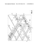 Foldable Bedding Foundation Having L-Shaped Spacers diagram and image