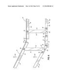 Foldable Bedding Foundation Having L-Shaped Spacers diagram and image