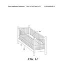 CRIB AND CRADLE SLEEP SYSTEM diagram and image