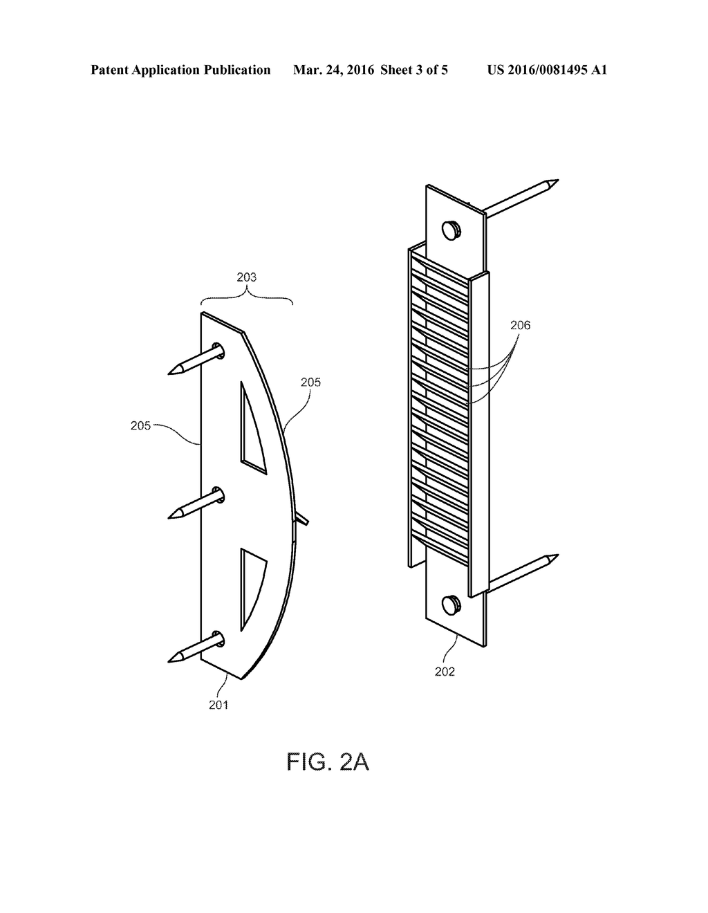 ADJUSTABLE WALL MOUNTING DEVICE AND SYSTEM - diagram, schematic, and image 04