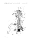 Insufflation and irrigation valve, and endoscope with an insufflation and     irrigation valve diagram and image