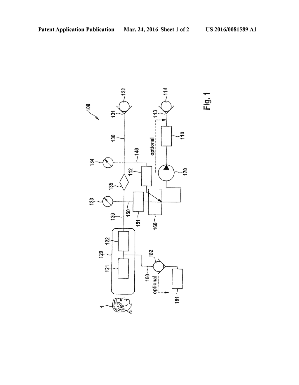 Device for Analyzing Exhaled Air, and Use of the Device - diagram, schematic, and image 02