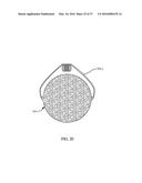 SCORED RETAINING FEATURES IN A COMPRESSIBLE CELL COLLECTION DEVICE diagram and image